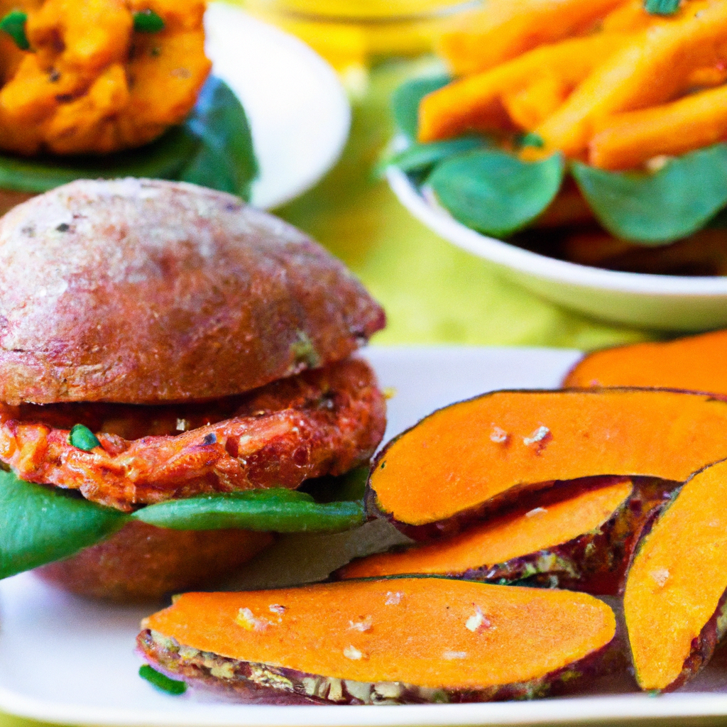 Sweet Potato Burger