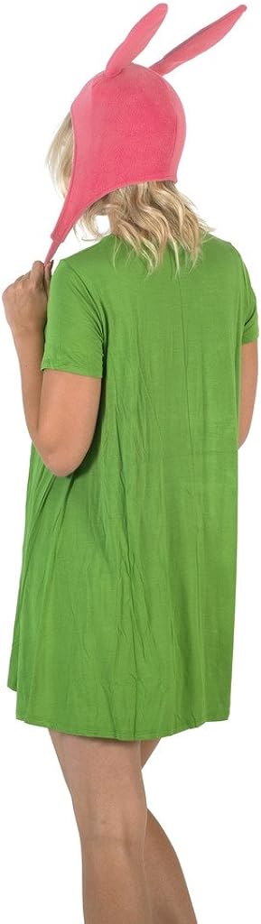 Womens/Juniors Bobs Burgers Louise Character Deluxe Halloween Cosplay Costume