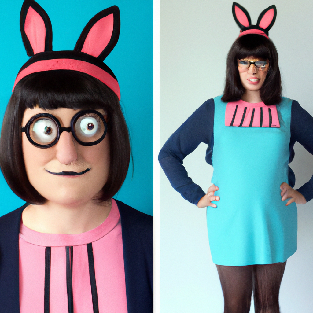 Womens/Juniors Bobs Burgers Louise Character Deluxe Halloween Cosplay Costume