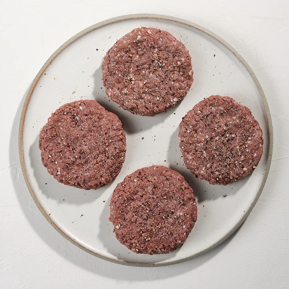 Beyond Burger® from Beyond Meat®, Plant-Based Meat, Frozen, 40 - 4oz. Patties per Box (Total 10 lbs.)